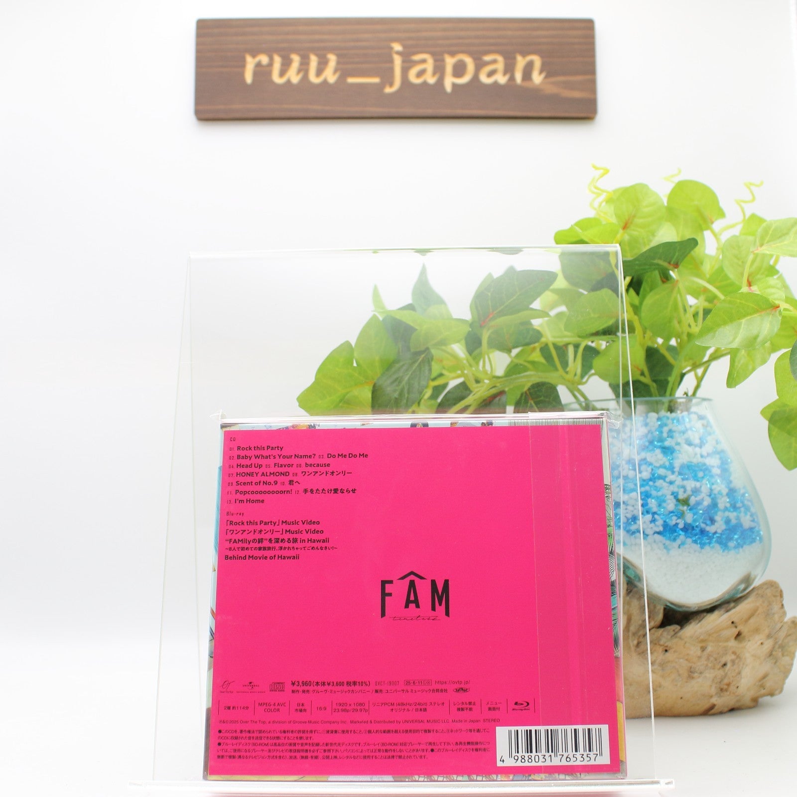 CD New timelesz FAM (First Limited Edition A) (with Blu-Ray) PHOTOBOOK+PHOTOCARD