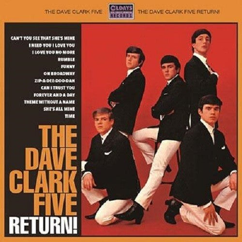 DAVE CLARK FIVE The Dave Clark Five Return! w/ Bonus Tracks JAPAN CD NEW