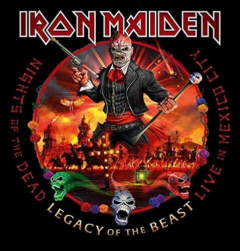 IRON MAIDEN Nights Of The Dead Legacy Of The Beast Live In Mexico JAPAN 2 CD New