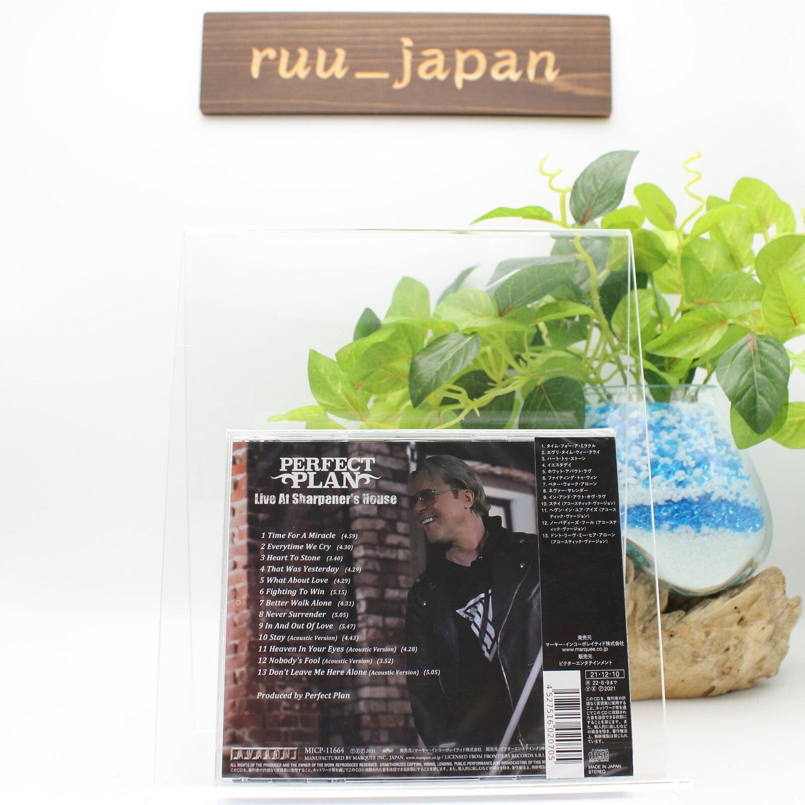 New 2021 PERFECT PLAN Live At The Sharpeners House JAPAN CD
