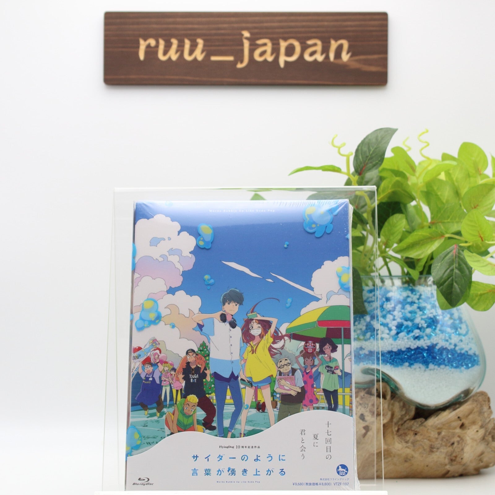 Words Bubble Up Like Soda Pop First Limited Edition 2 Blu-ray Art Book Japan NEW