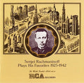 CD New Sergei Rachmaninoff Plays His