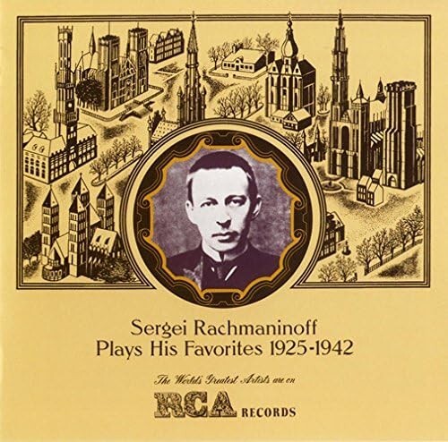 CD New Sergei Rachmaninoff Plays His