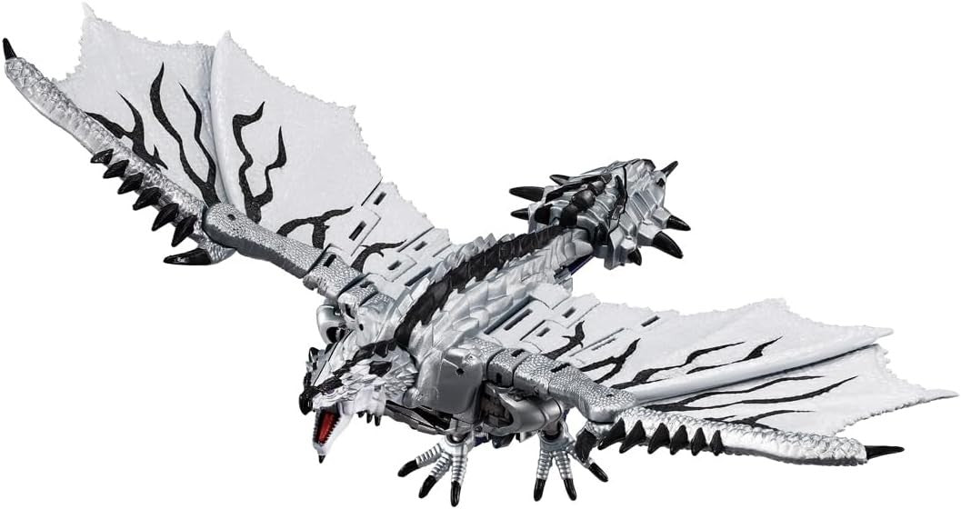 T-SPARK SYNERGENEX Transformers Silver Rathalos Prime Action Figure NEW