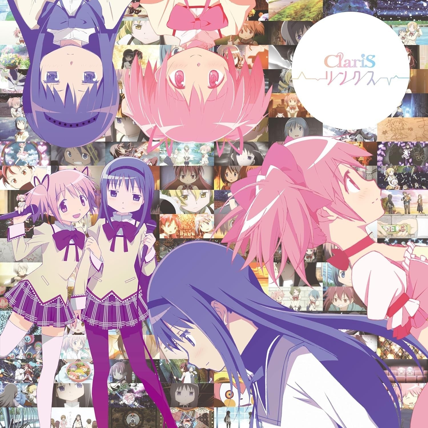 CLARIS LINKS COMPLETE LIMITED EDITION CD BD MADOKA MAGICA ANIME MUSIC JAPAN NEW