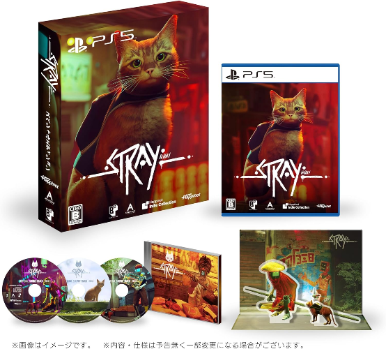 New PS5 Stray Special Edition SONY PlayStation 5 Official Soundtrack CD