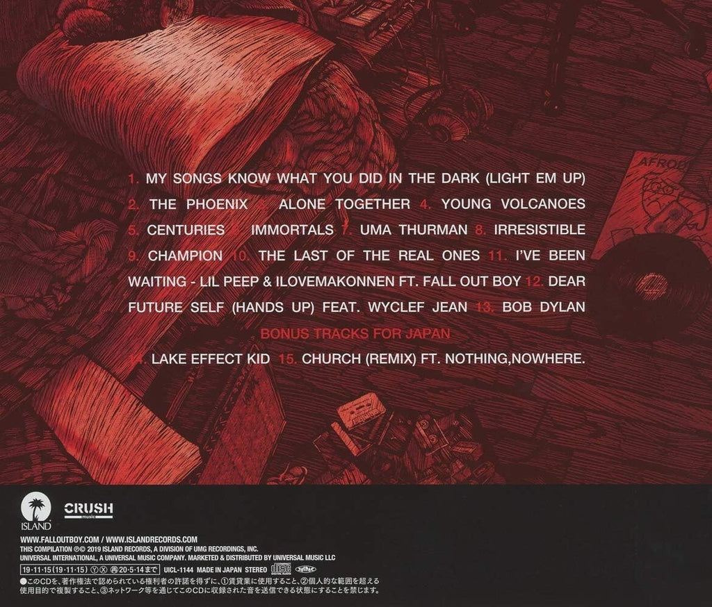 CD New FALL OUT BOY -Believers Never Die Volume Two Greatest Hits- from Japan