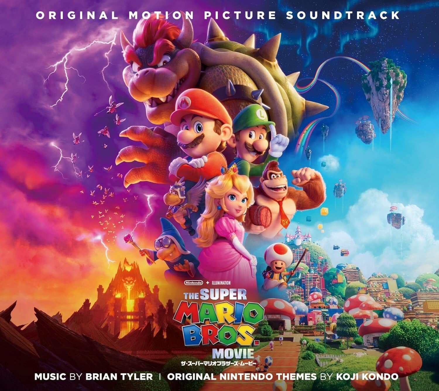 OST THE SUPER MARIO BROS MOVIE SOUNDTRACK 2CD New