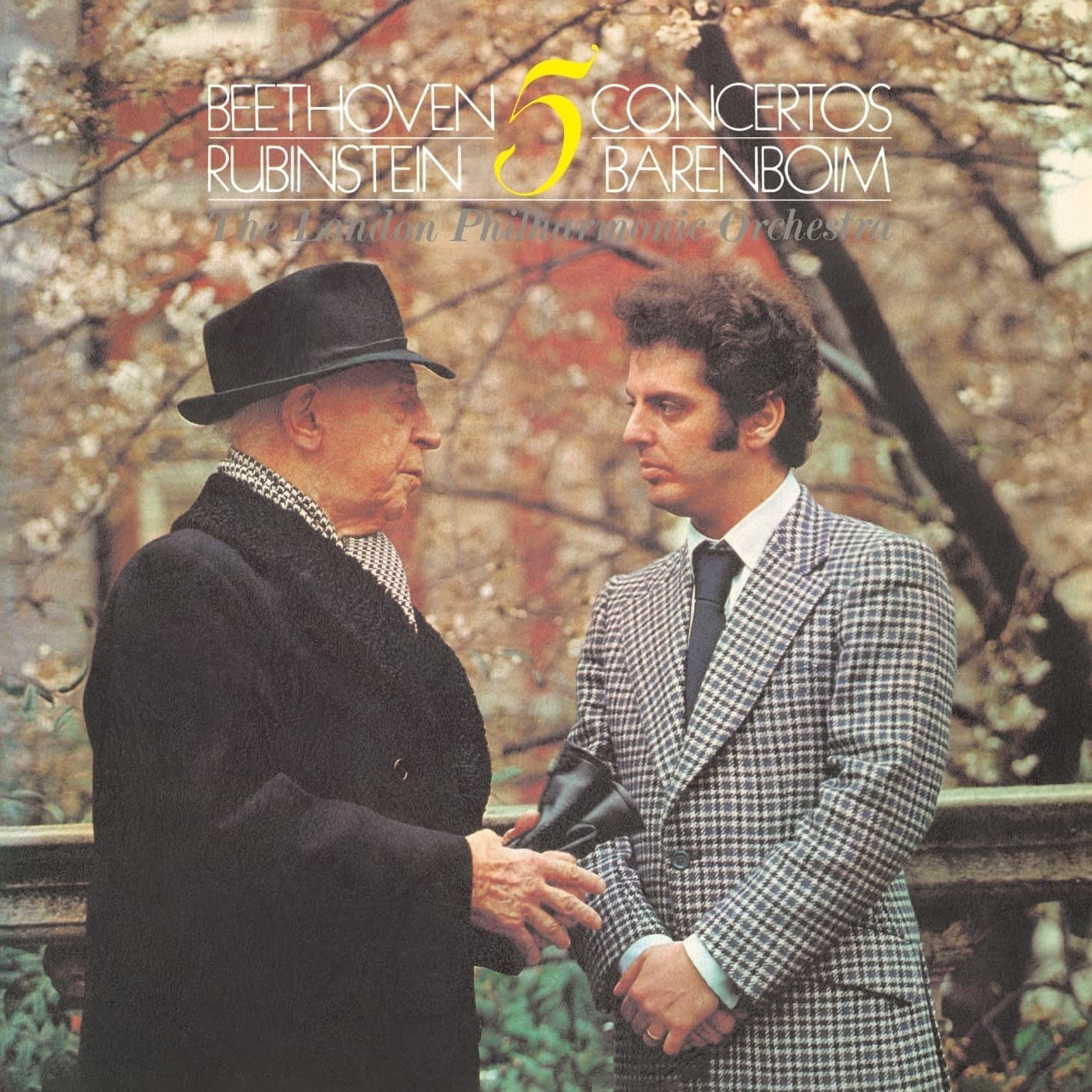 Rubinstein Barenboim Beethoven Five Piano Concertos 3 SACD Hybrid JAPAN NEW