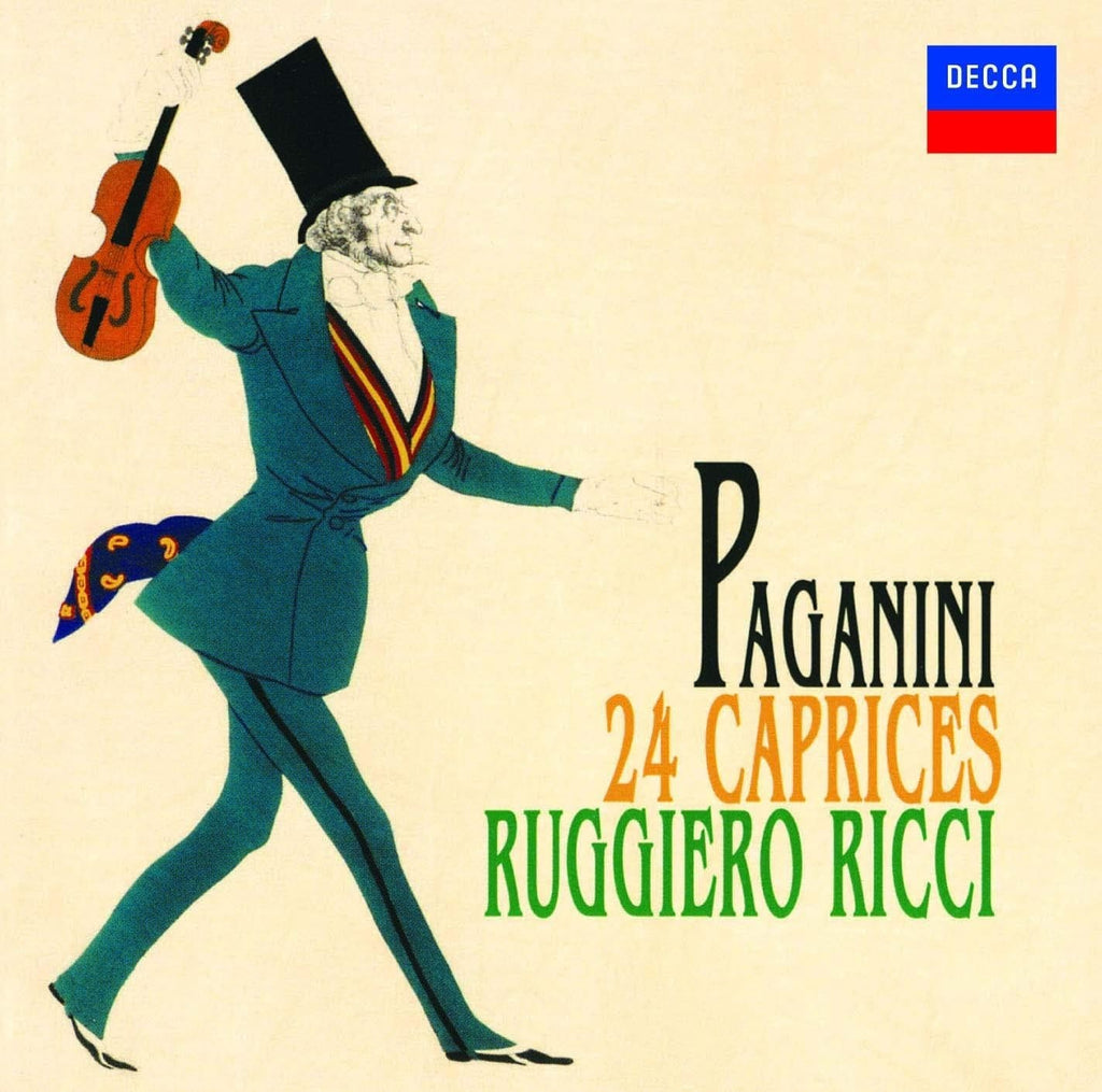Ruggiero Ricci - Paganini: 24 Caprices [CD] NEW