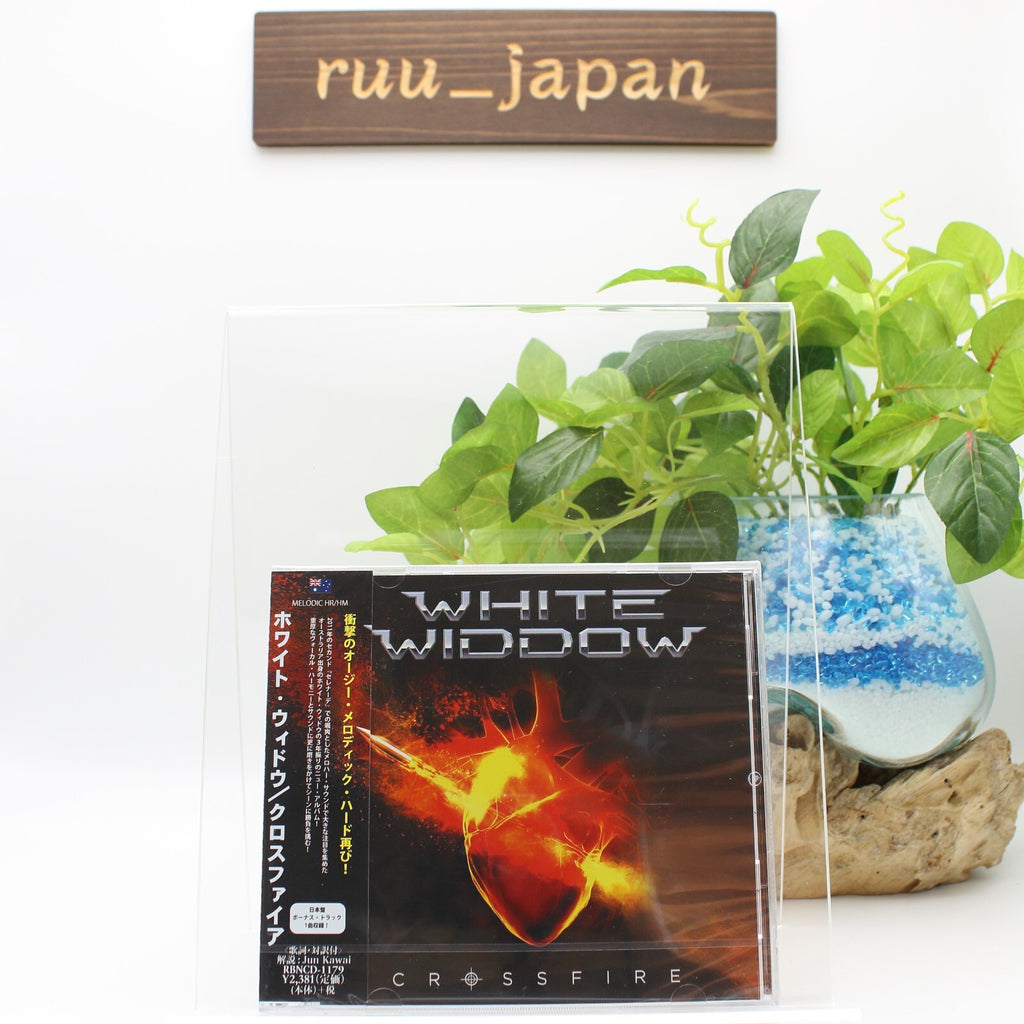 New WHITE WIDDOW Crossfire + 1 JAPAN CD Tiger Tailz Australia Melodious