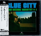 TBM ISAO SUZUKI QUARTET +1 BLUE CITY JAPAN CD