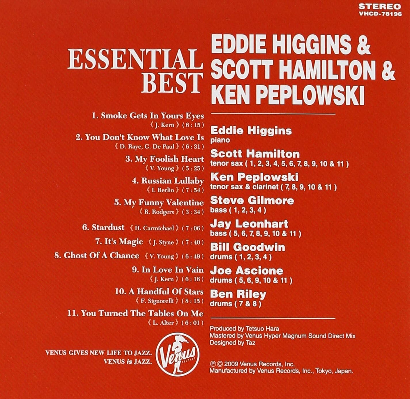 New Eddie Higgins Trio Jazz CD Essential Best Compi. Paper Sleeve Japan OBI