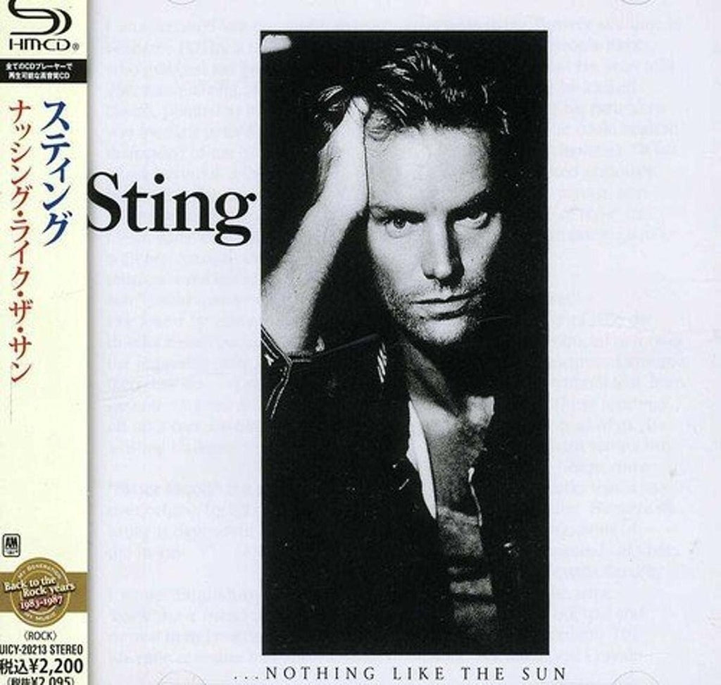 Sting CD (SHMCD) Nothing Like The Sun Japan NEW