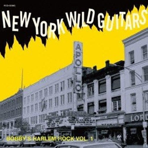 CD Various Artists - New York Wild Guitars ~ Bobbys Harlem Rock VOL1