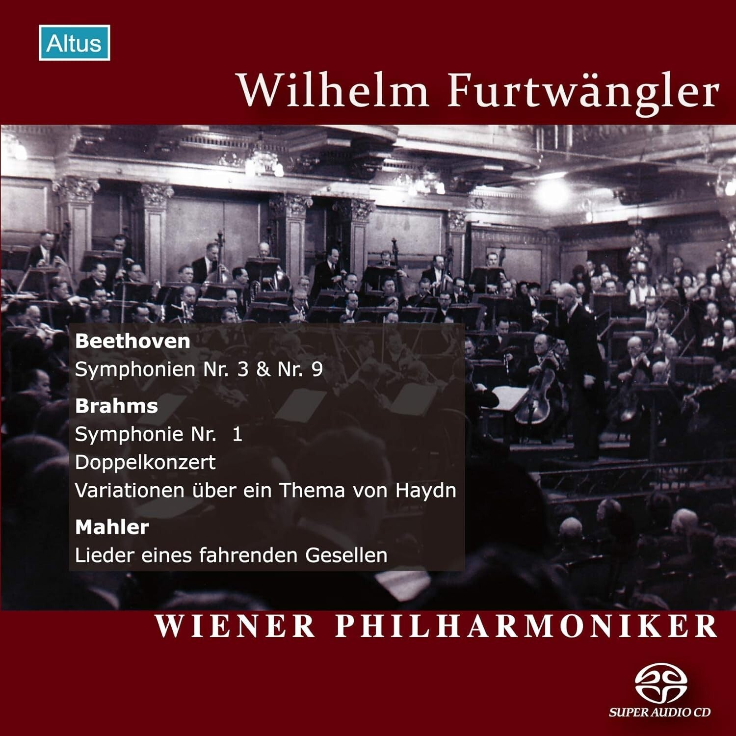Furtwangler Wiener Philharmoniker After the war ORF Live Recordings SACD new