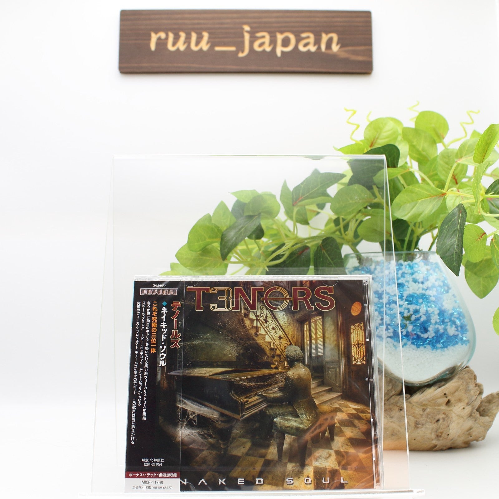 New T3NORS NAKED SOUL WITH BONUS TRACK 2023 JAPAN CD Toby Hitchcock
