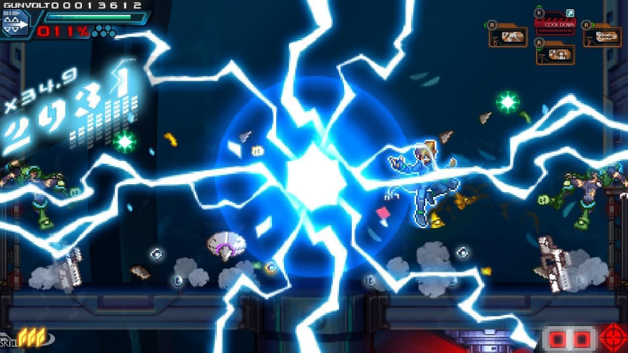 New Azure Striker Gunvolt Striker Pack Triangle Edition Nintendo Switch Japan