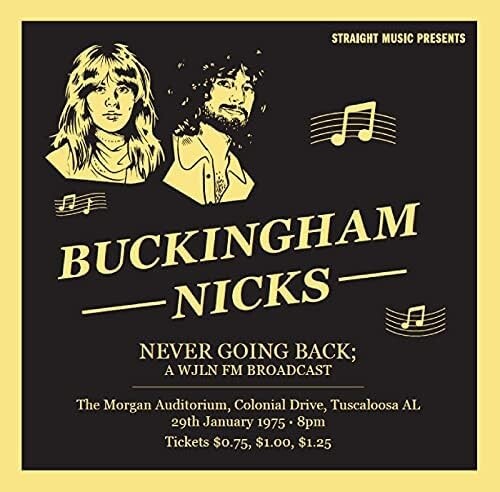 BUCKINGHAM NICKS-NEVER GOING BACK A [WJLN FM BROADCAST] CD FROM JAPAN New