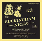 BUCKINGHAM NICKS-NEVER GOING BACK A [WJLN FM BROADCAST] CD FROM JAPAN New