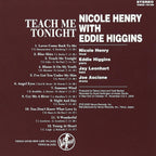 New Nicole Henry/Eddie Higgins Trio Jazz CD Teach Me Tonight Sl
