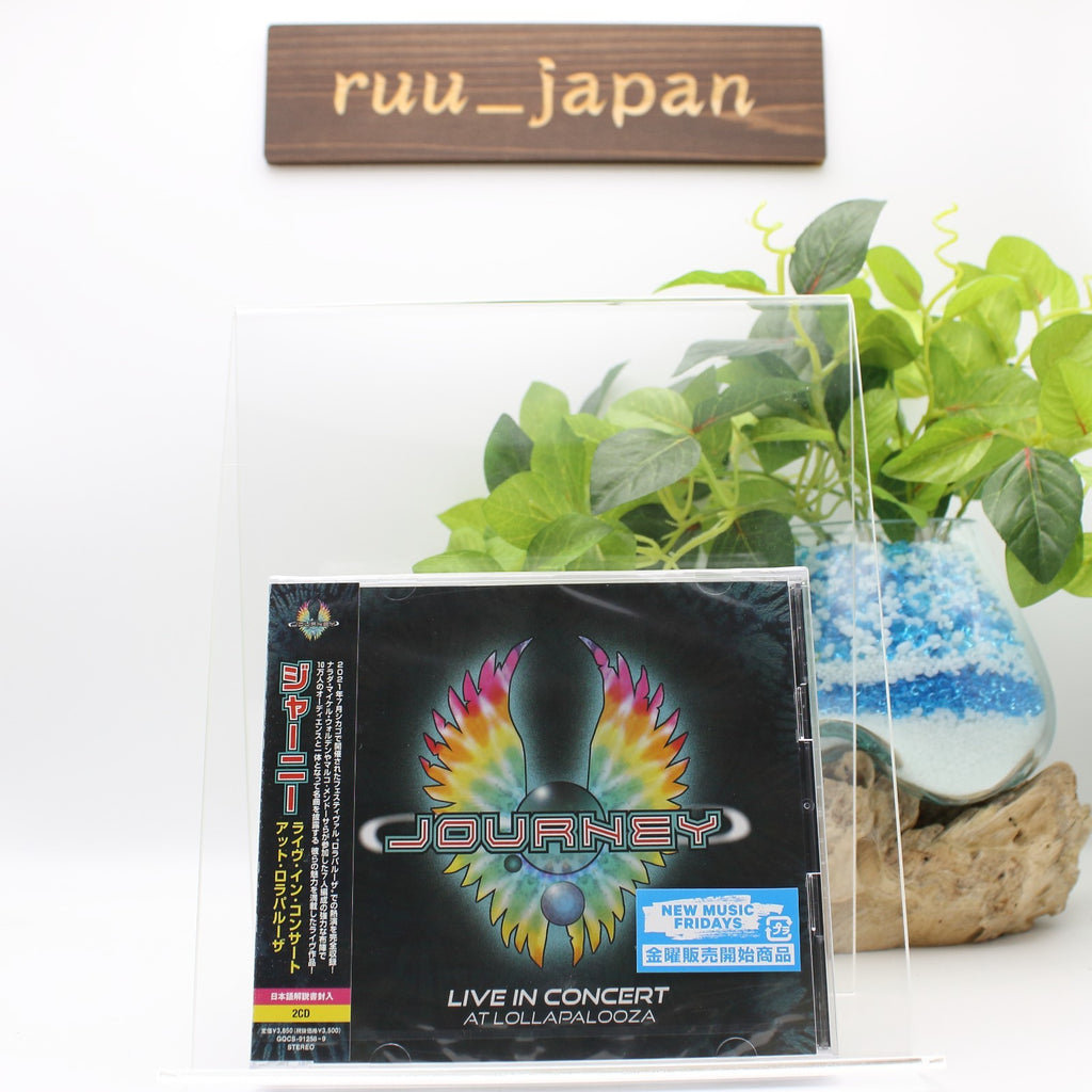 New JOURNEY LIVE IN CONCERT AT LOLLAPALOOZA  JAPAN 2 CD SET WITH OBI