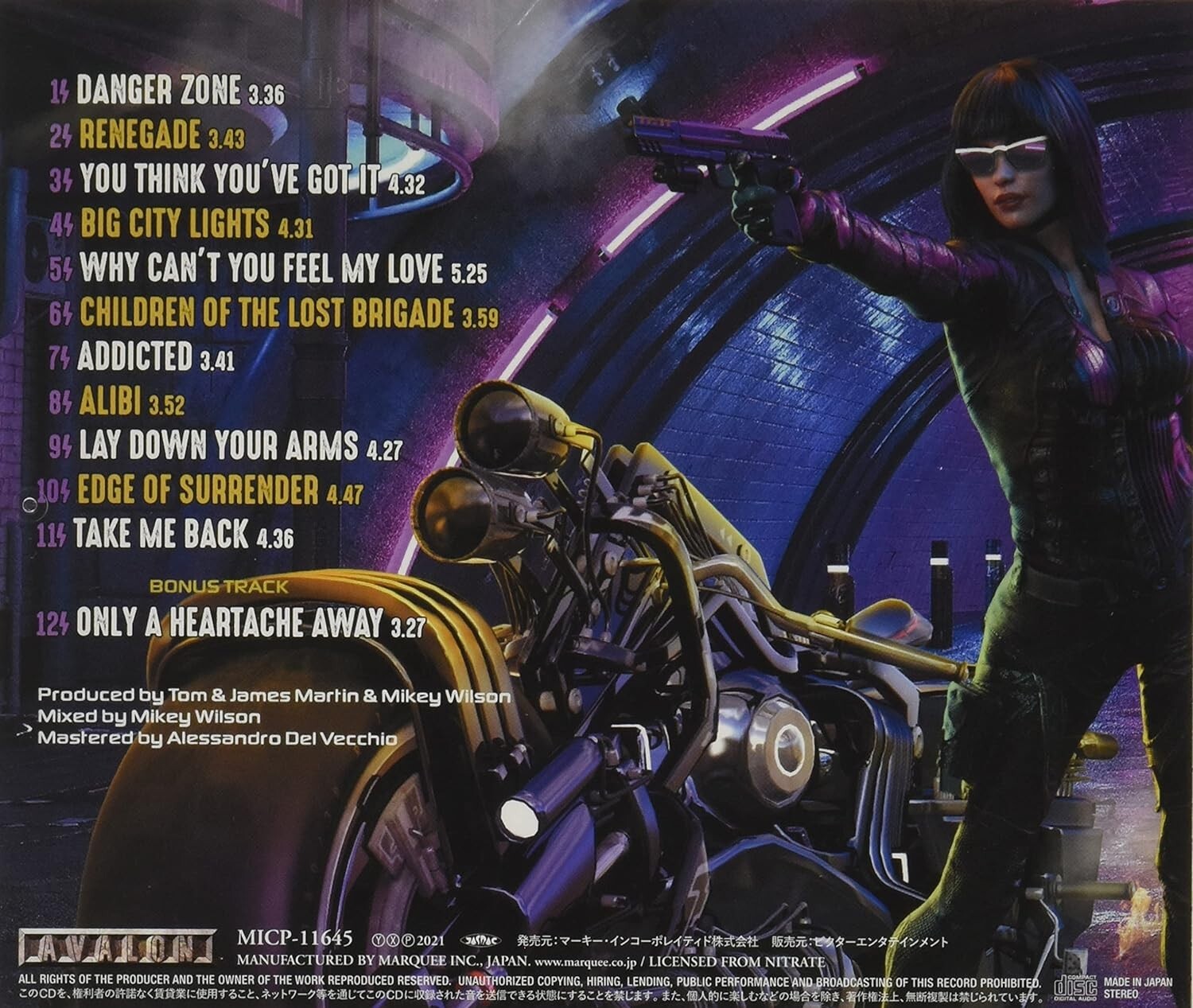 NITRATE Renegade with Bonus Track JAPAN CD NEW