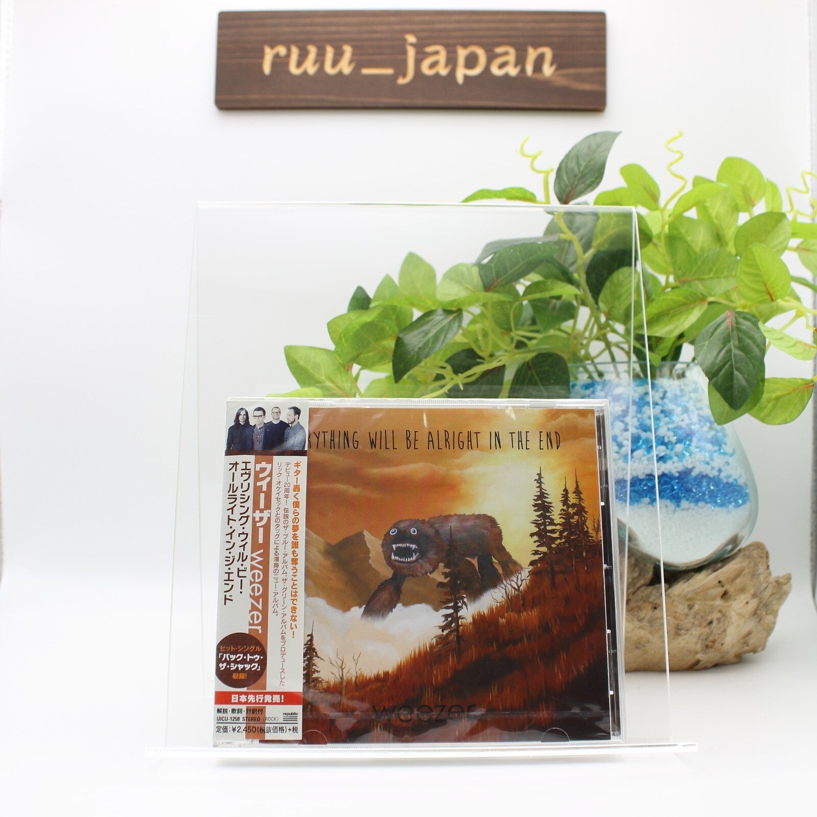 CD Weezer -Everything Will Be Alright In The End- from Japan New