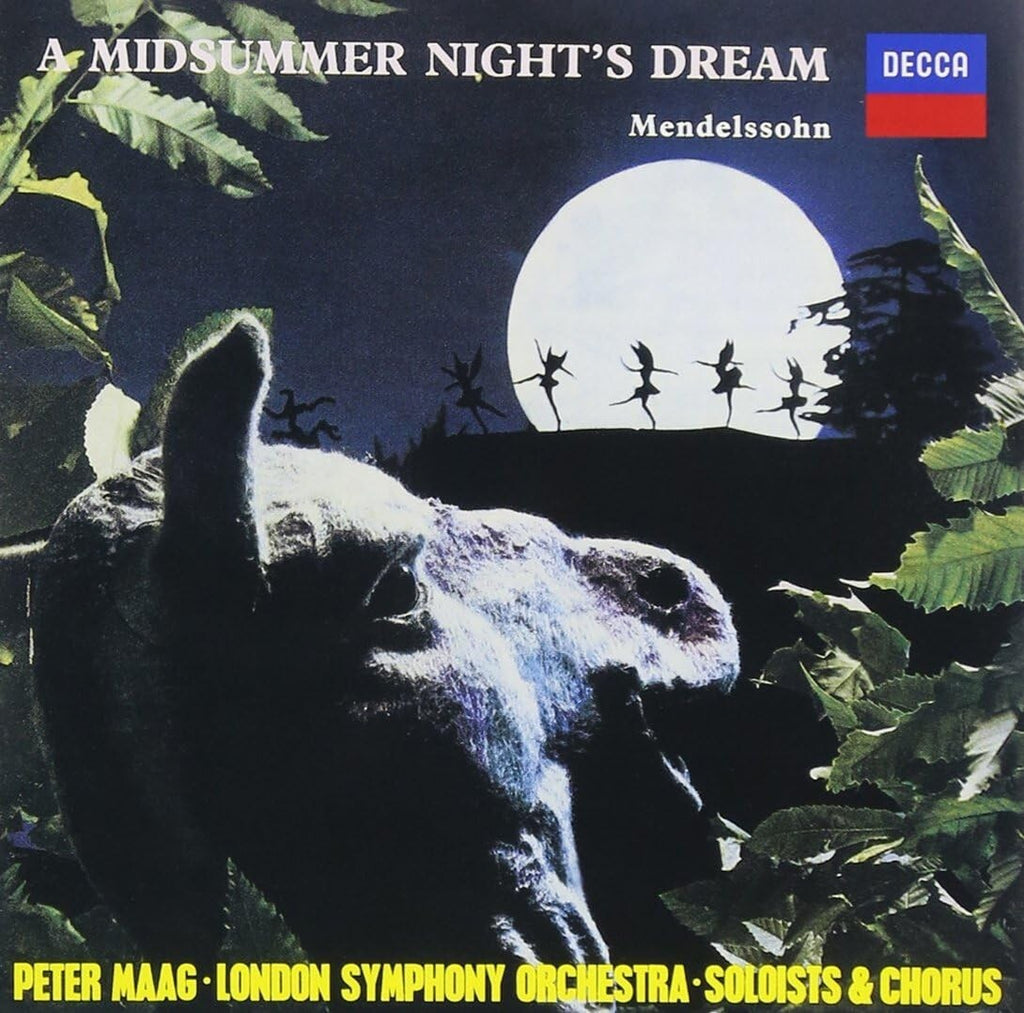 New PETER MAAG-MENDELSSOHN: SYMPHONY NO.3, A MIDSUMMER NIGHTS DREAM-JAPAN CD