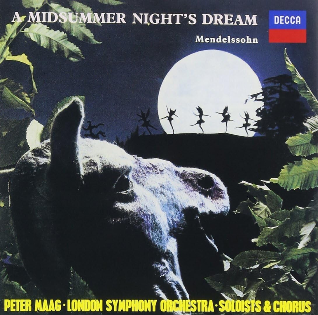 New PETER MAAG-MENDELSSOHN: SYMPHONY NO.3, A MIDSUMMER NIGHTS DREAM-JAPAN CD