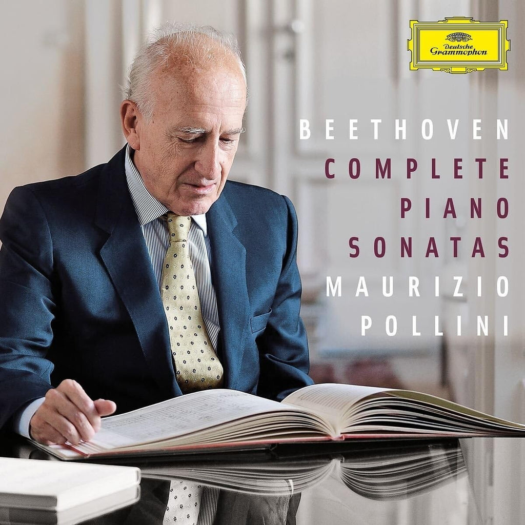 New Maurizio Pollini Piano 8 CD(SHMCD) Beethoven Sonatas BOX OBI Complete