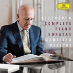 New Maurizio Pollini Piano 8 CD(SHMCD) Beethoven Sonatas BOX OBI Complete