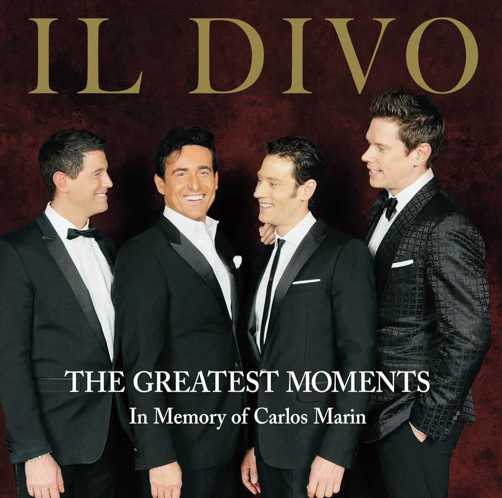 IL DIVO-The Greatest Moments - In memory of Carlos Marin --Japan CD New