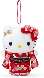 Sanrio SANRIO Mascot Holder Kimono Hello Kitty 068454 NEW