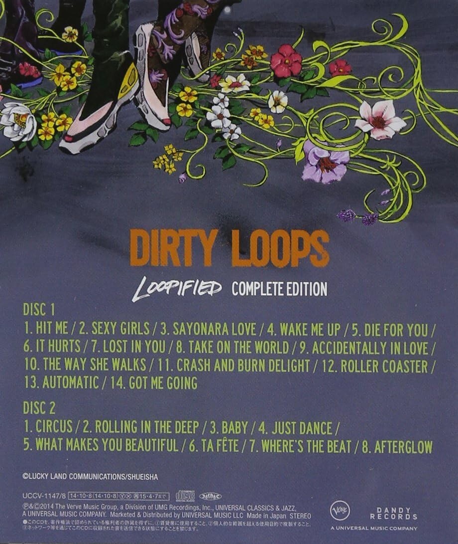 Dirty Loops ~Complete Edition~ CD From Japan NEW