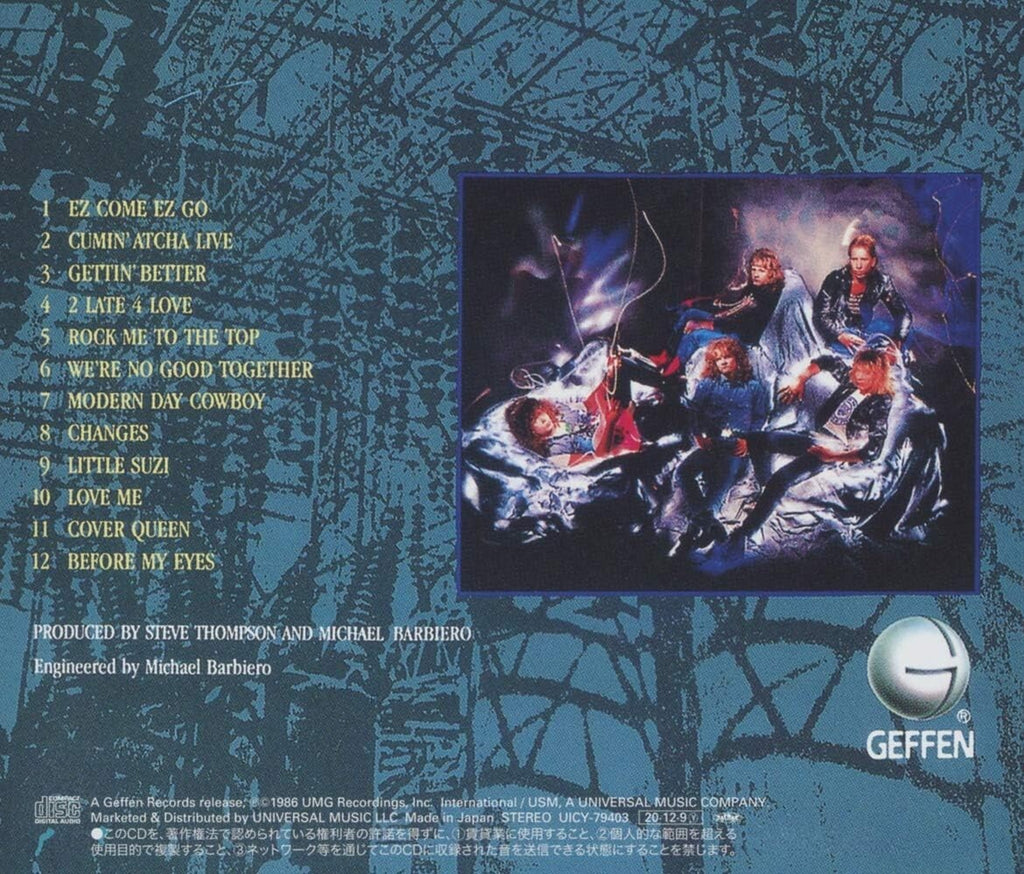 New TESLA Mechanical Resonance JAPAN CD Eric Martin Band Mr. Big US Metal