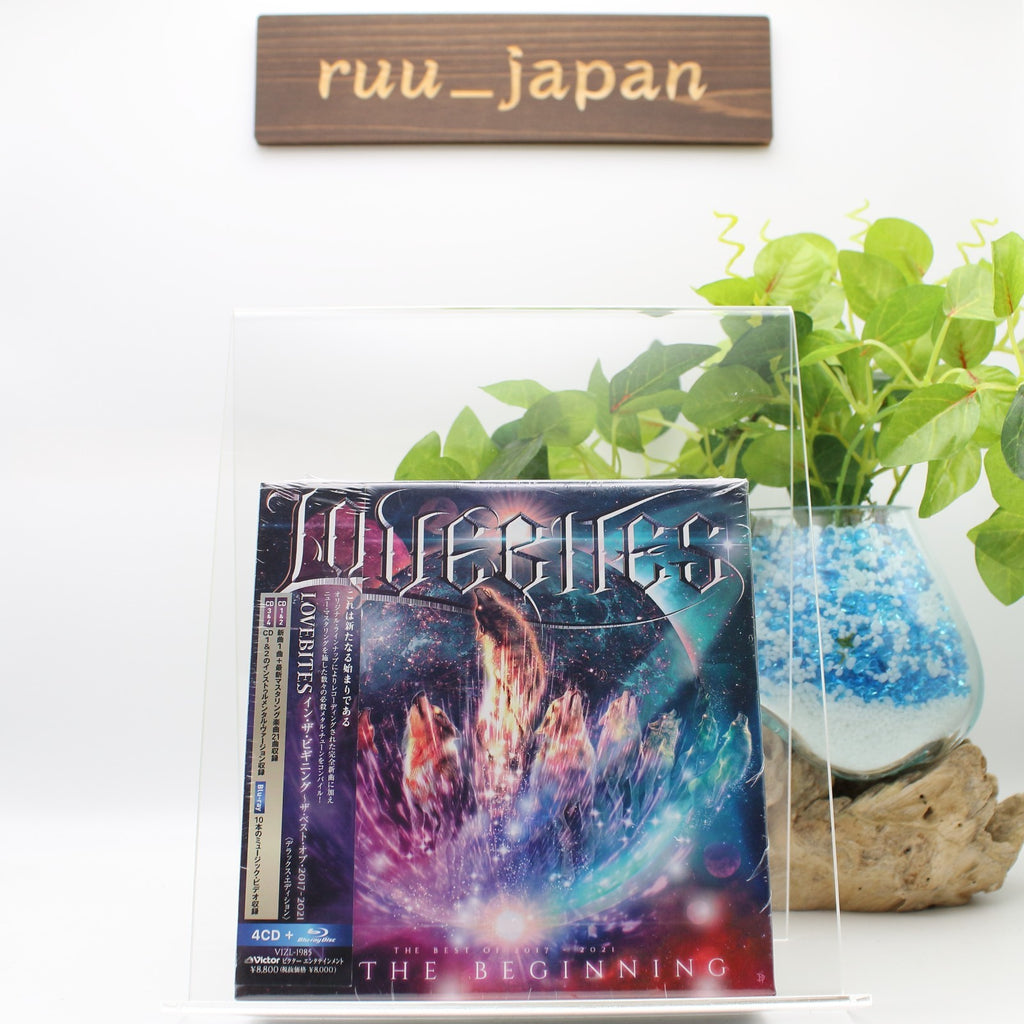 LOVEBITES IN THE BEGINNING THE BEST OF 2017 - 2021 JAPAN 4 CD + BLU-RAY New