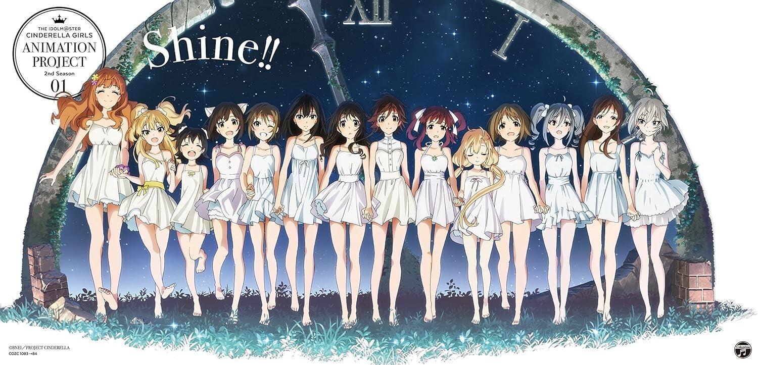THE IDOLM@STER CINDERELLA GIRLS Shine Limited CD Blu-ray Idol Master New