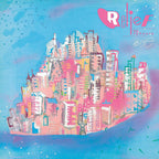 New Yurie Kokubu Relief 72 Hours Clear Neon Pink LP Vinyl Record from JP