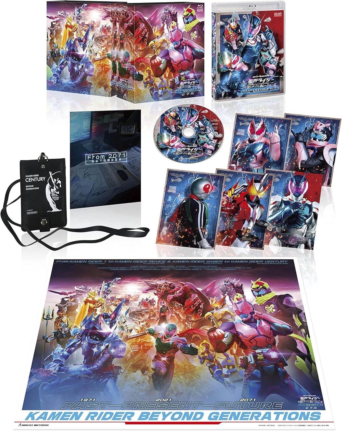 Blu-ray New Kamen Rider Beyond Generations CollectorS Pack Deluxe Edition
