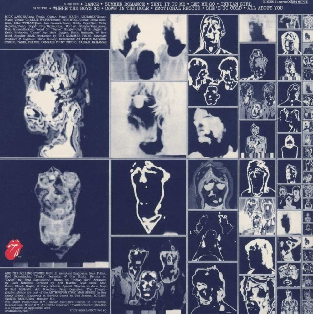ROLLING STONES Emotional Rescue  JAPAN MINI LP SHM CD New