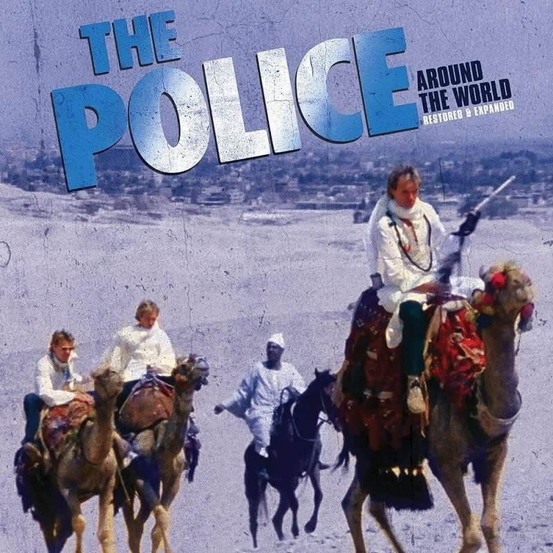 POLICE AROUND THE WORLD RESTORED & EXPANDED JAPAN SHM CD + BLU-RAY New