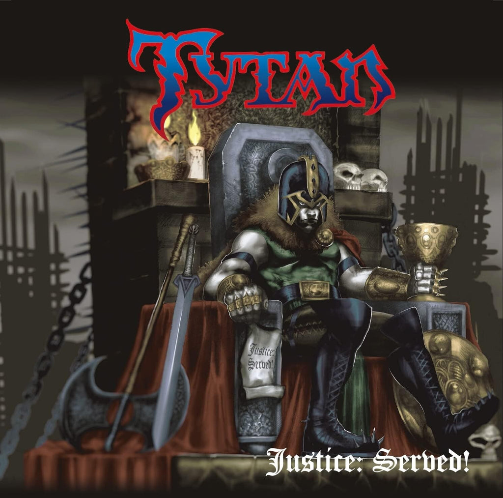 New TYTAN Justice: Served ! + 2 JAPAN MINI LP CD Angel Witch Samson NWOBHM !