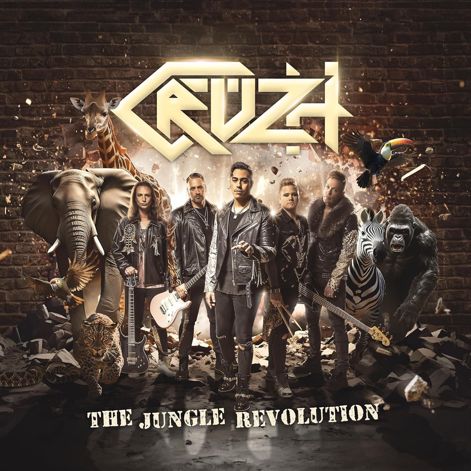 New CRUZH THE JUNGLE REVOLUTION WITH BONUS TRACK JAPAN CD