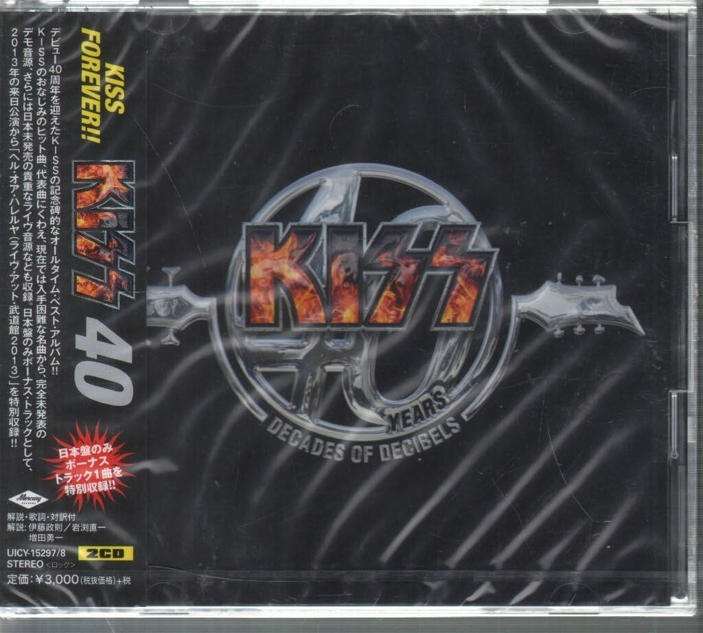 KISS-KISS 40-JAPAN 2 CD BONUS TRACK New