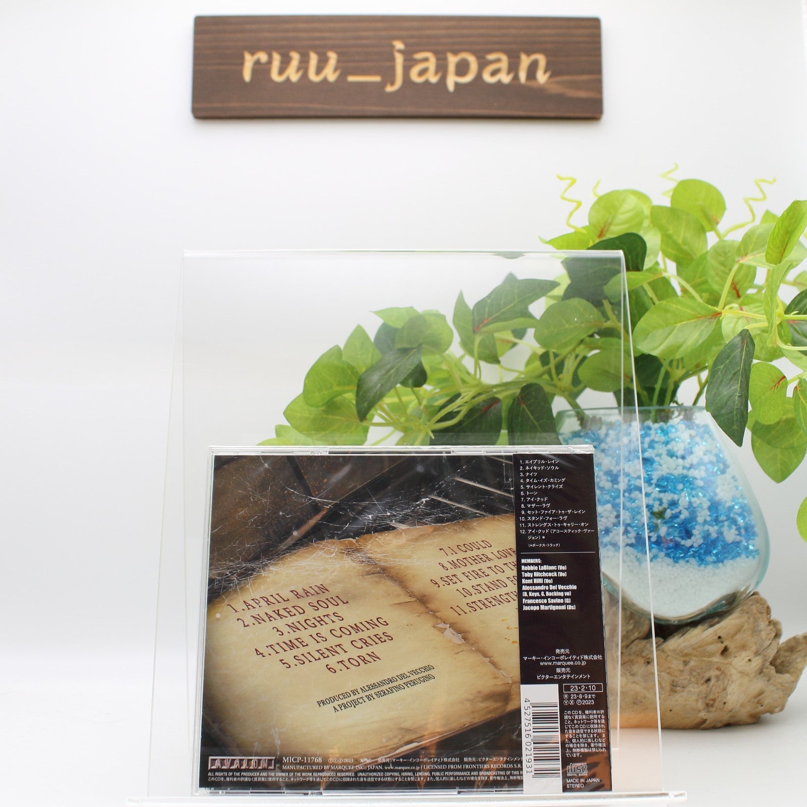 New T3NORS NAKED SOUL WITH BONUS TRACK 2023 JAPAN CD Toby Hitchcock