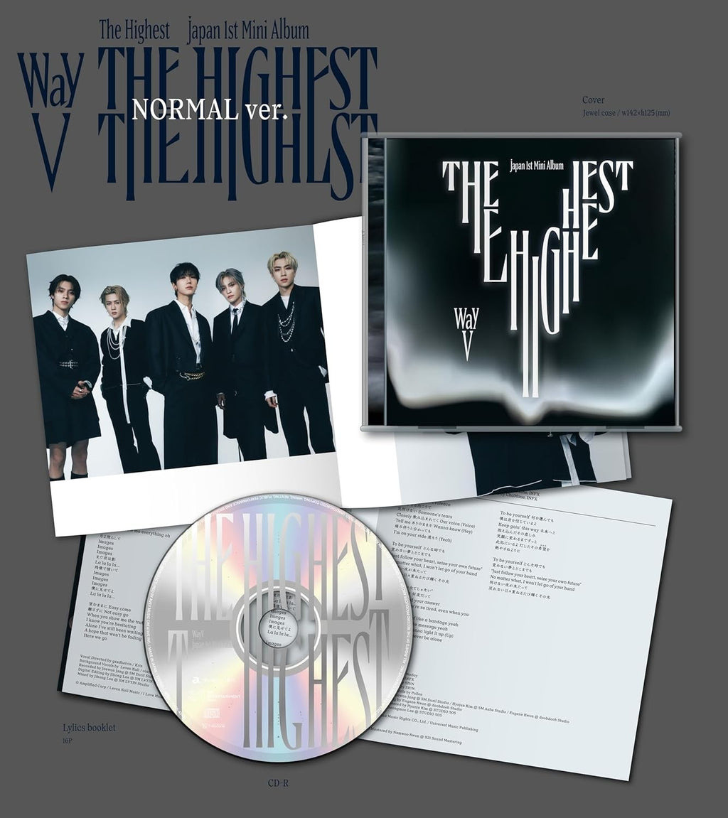 CD WayV Japan 1st Mini Album The Highest Standard Edition Japan Debut Mini Album