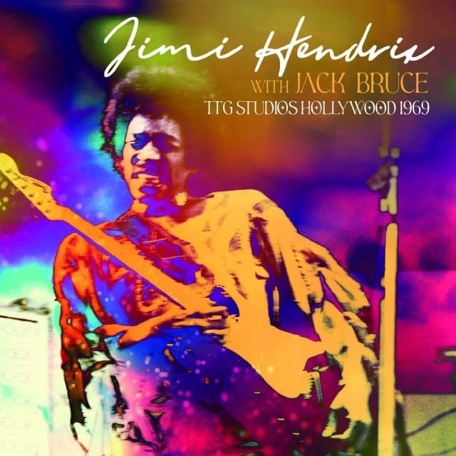 JIMI HENDRIX WITH JACK BRUCE TTG STUDIOS HOLLYWOOD 1969 JAPAN CD NEW