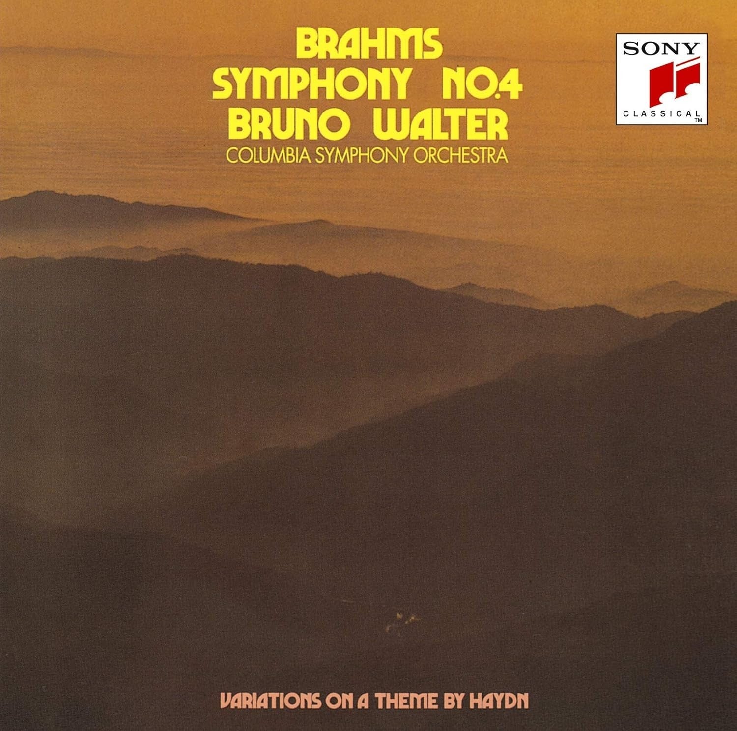 CD New Bruno Walter/Columbia SO Brahms Symphony No.4/Haydn Variations OBI