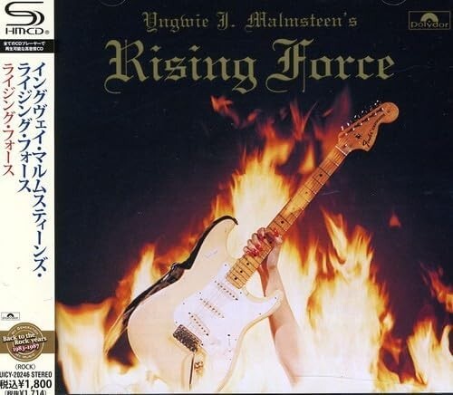New YNGWIE J.MALMSTEENS RISING FORCE-S/T-JAPAN SHM-CD